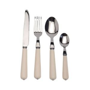 24 Piece Bistrot Cutlery Set - Ivory 24 Piece Bistrot Cutlery Set - Ivory