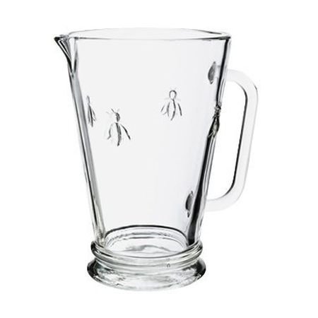 Glass Bee Pitcher