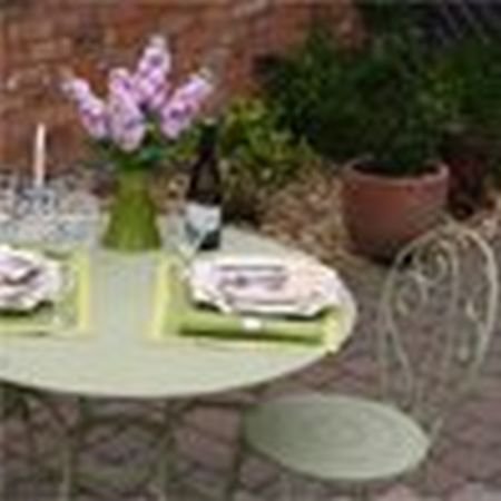 Shabby Chic Garden Furniture Opera Round 67cm Table Shabby Chic Garden Furniture