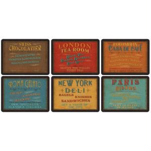Set of 6 Lunchtime placemats Set of 6 Lunchtime placemats
