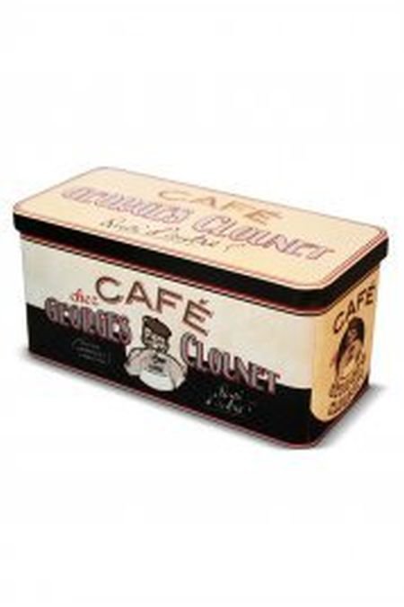 Georges Clounet Metal Storage Tin 