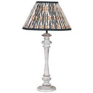 wash wood table lamp with ikat shade wash wood table lamp with ikat shade