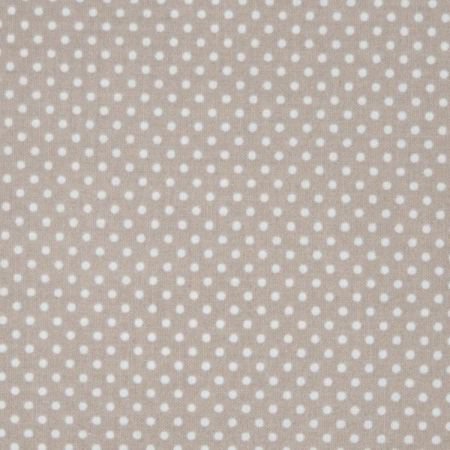 Latte Small Dot Oilcloth