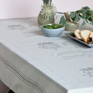 French Oil Cloth Fabric and Tablecloth | La Maison Bleue